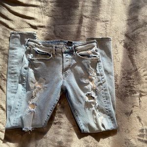 Distressed Jeans